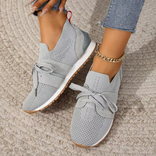 Sneakers ortopediche con tomaia in mesh traspirante