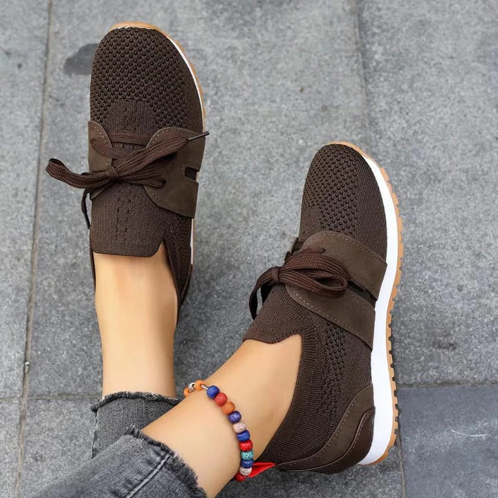 Sneakers ortopediche con tomaia in mesh traspirante