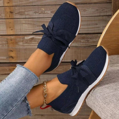 Sneakers ortopediche con tomaia in mesh traspirante