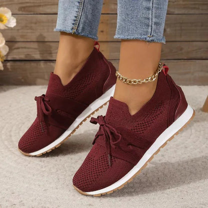 Sneakers ortopediche con tomaia in mesh traspirante