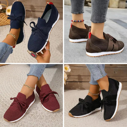 Sneakers ortopediche con tomaia in mesh traspirante