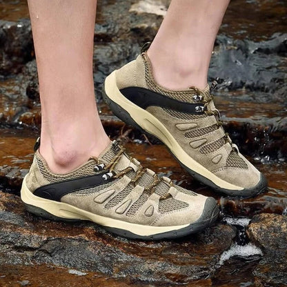 Scarpe da trekking impermeabili da donna con trazione su tutti i terreni