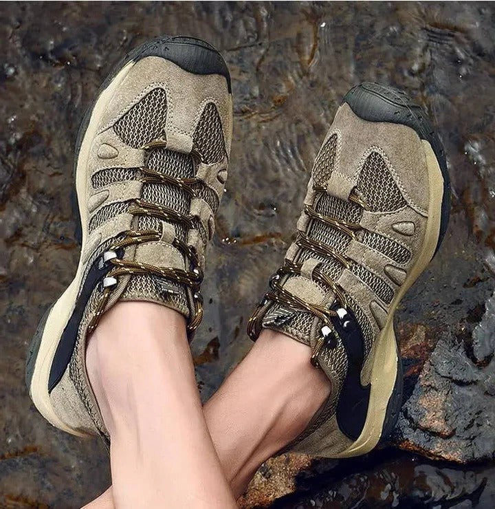Scarpe da trekking impermeabili da donna con trazione su tutti i terreni