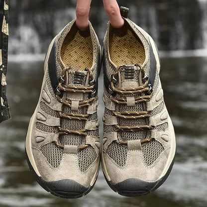 Scarpe da trekking impermeabili da donna con trazione su tutti i terreni