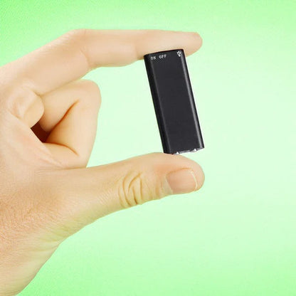 Registratore audio compatto attivato dalla voce con memoria integrata