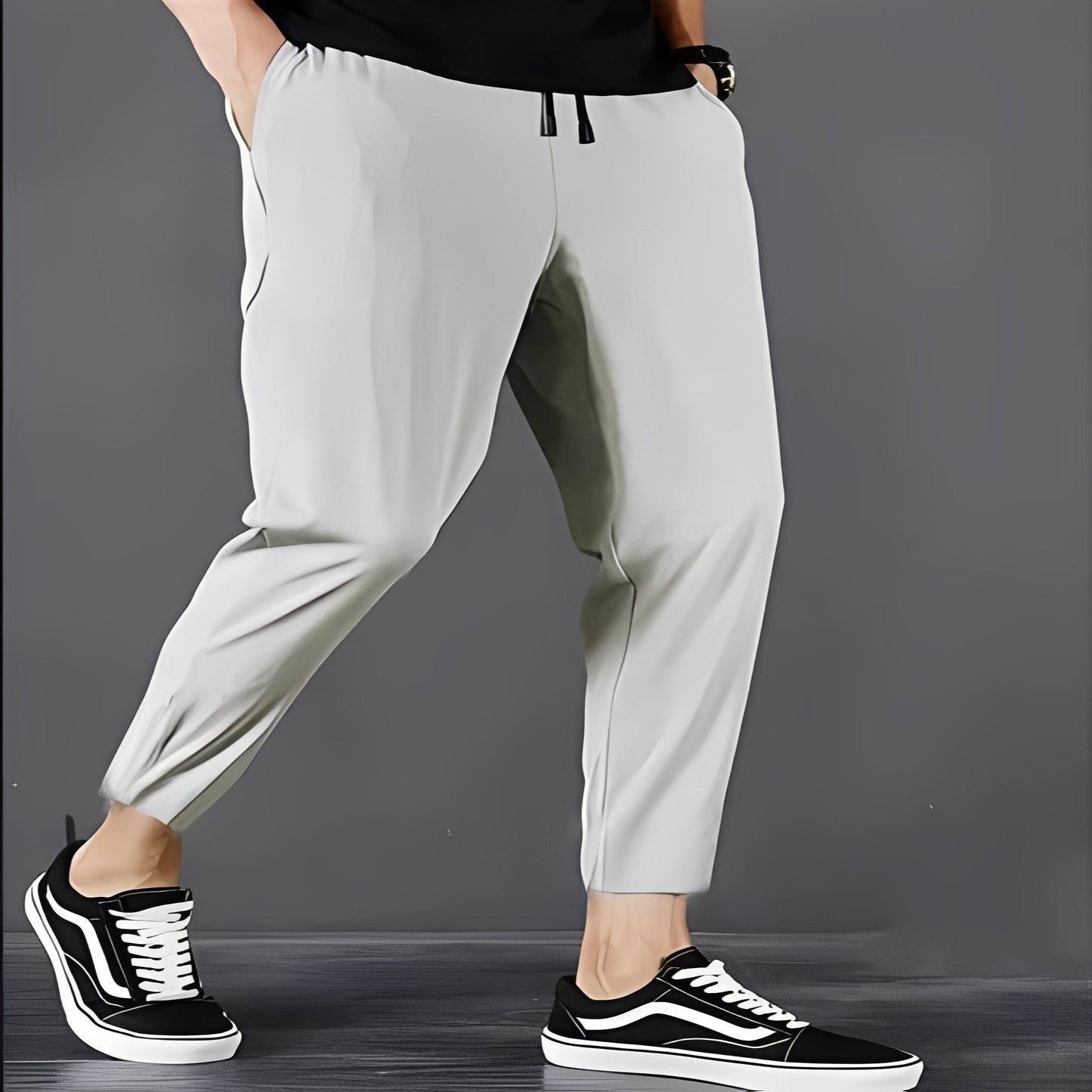 Pantaloni da trekking da uomo con asciugatura rapida e tessuto elasticizzato