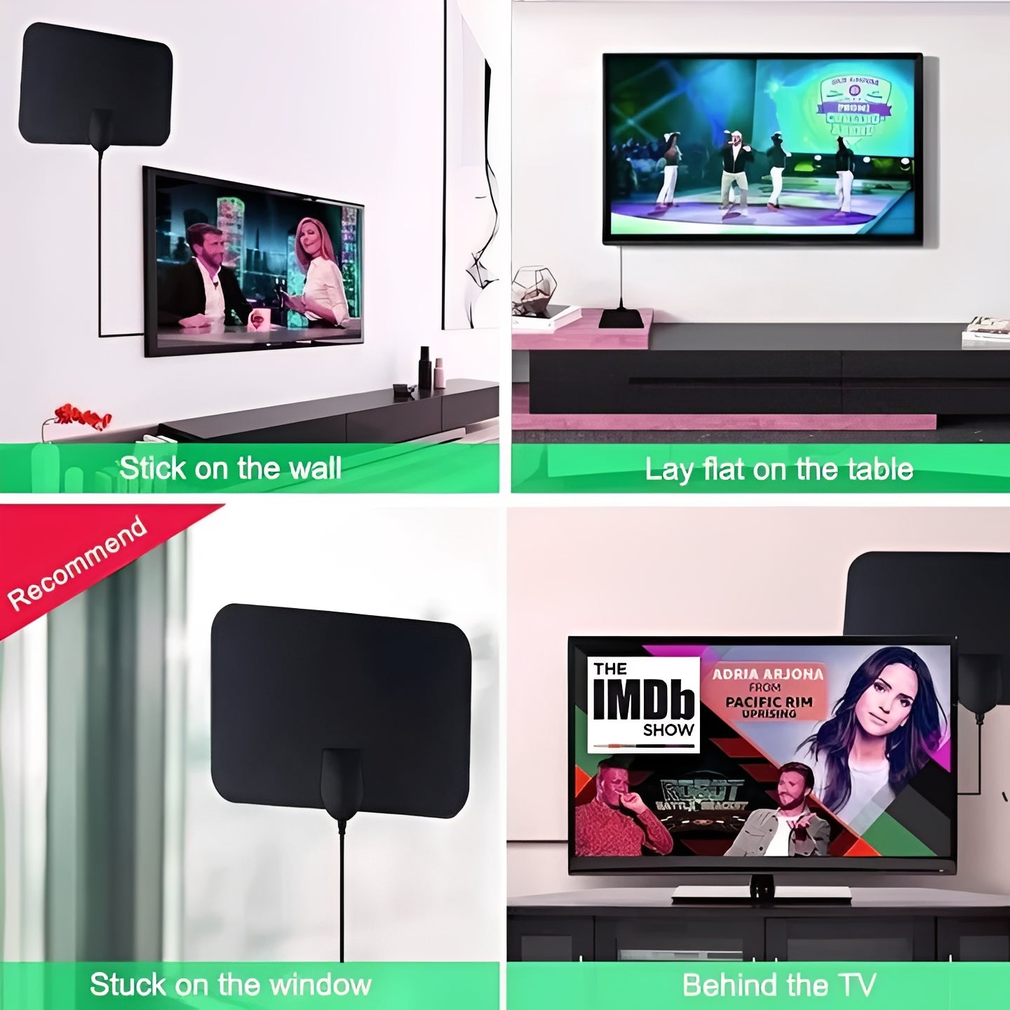 Antenna TV da interno per una migliore ricezione del segnale