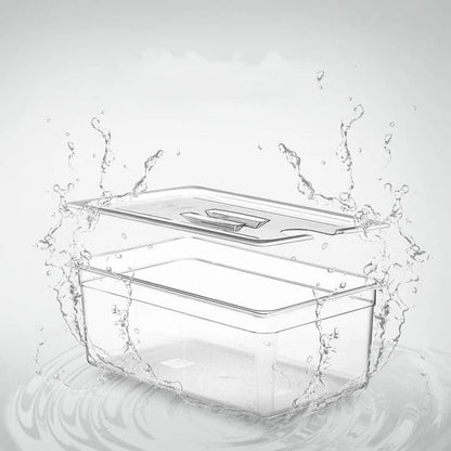Contenitore per cottura sous vide con coperchio per controllo preciso della temperatura