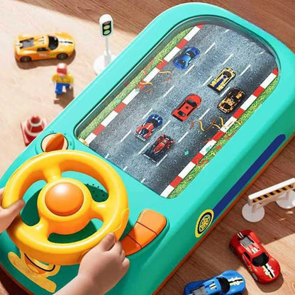 Pista di auto da corsa a più livelli per bambini
