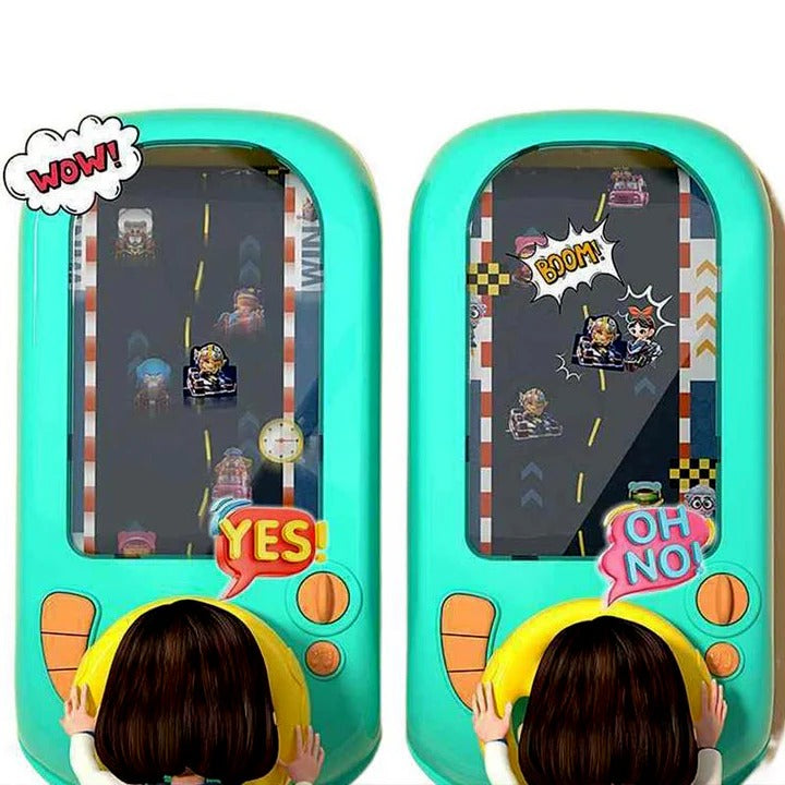 Pista di auto da corsa a più livelli per bambini