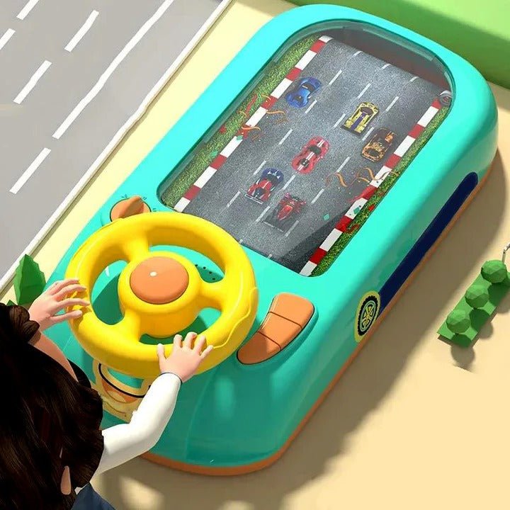 Pista di auto da corsa a più livelli per bambini