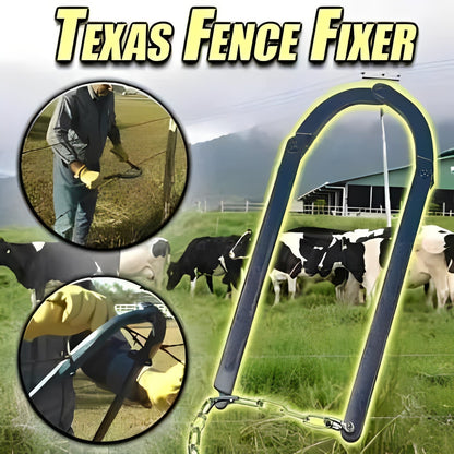 Strumento di riparazione per recinzioni in filo in stile Texas