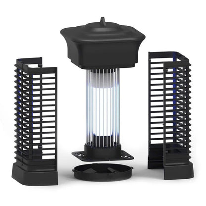 Zapper elettrico per insetti con luce UV e vassoio di raccolta
