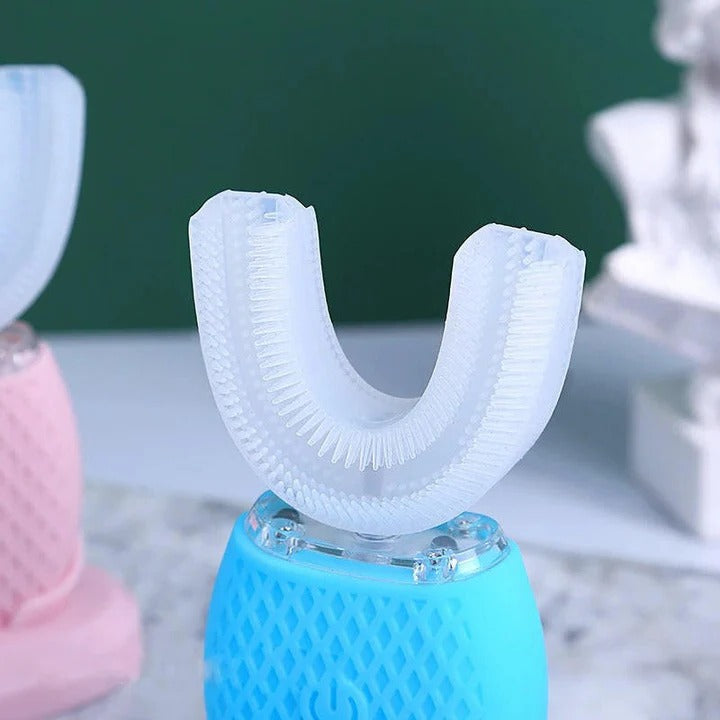 Spazzolino Elettrico ad Ultrasuoni con Luce Blu