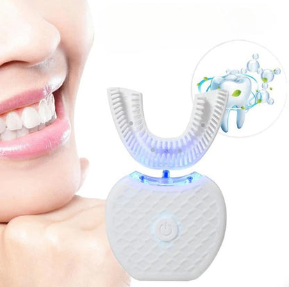 Spazzolino Elettrico ad Ultrasuoni con Luce Blu