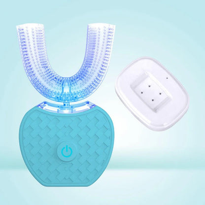Spazzolino Elettrico ad Ultrasuoni con Luce Blu