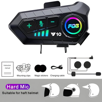 Cuffie Bluetooth senza fili per caschi da moto