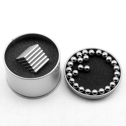 Kit di sfere magnetiche per costruzioni con aste di collegamento fai-da-te