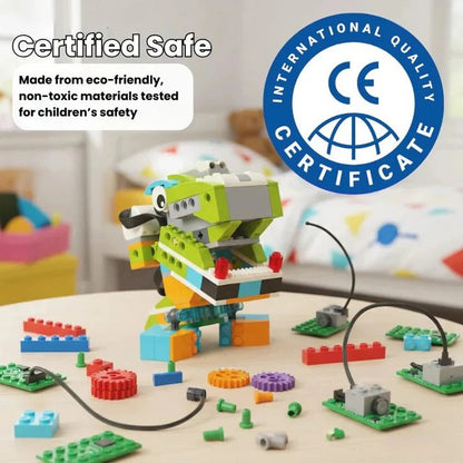 Kit di robotica STEM con componenti programmabili