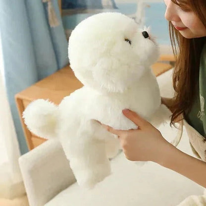 Cane di peluche lavabile con design portatile