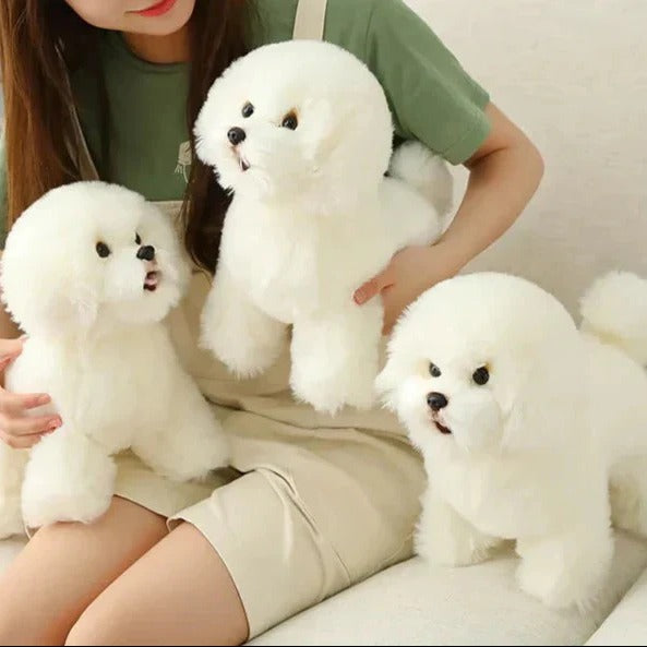 Cane di peluche lavabile con design portatile