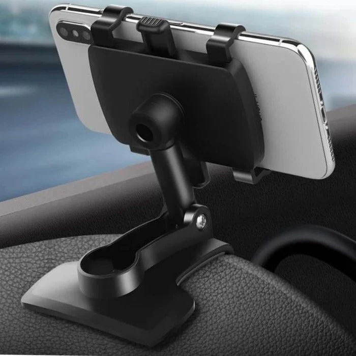 Supporto per telefono da auto regolabile con presa sicura