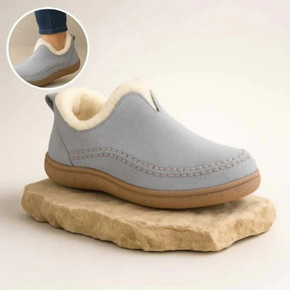 Scarpe ortopediche foderate in pile con supporto imbottito