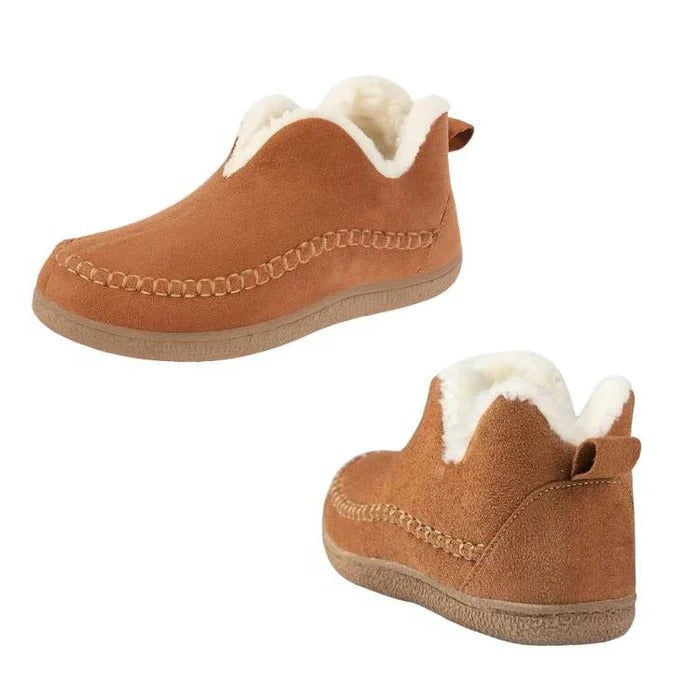 Scarpe ortopediche foderate in pile con supporto imbottito