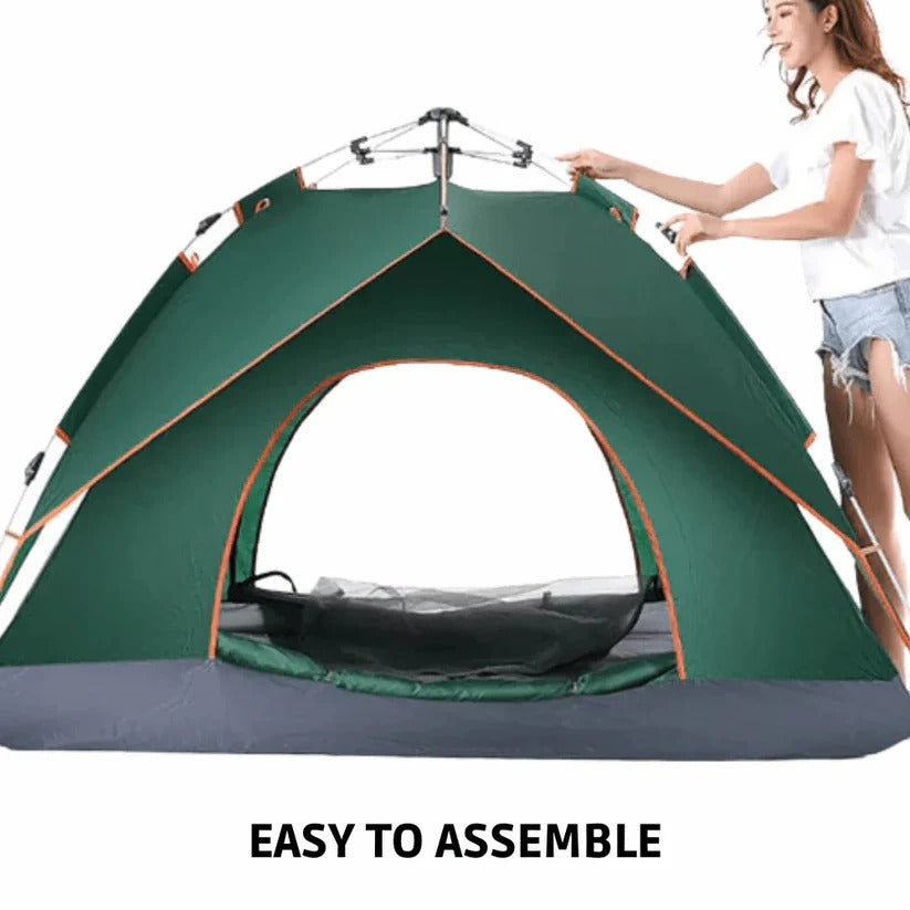 Tenda pop-up istantanea con telaio integrato