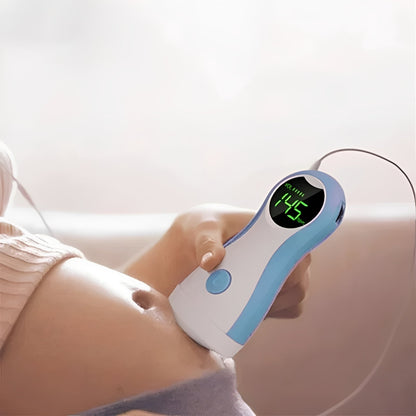 Monitor Doppler Fetale Portatile con Display LCD e Uscita per Cuffie