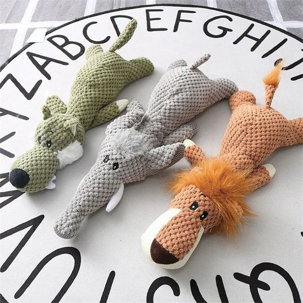 Giocattolo di peluche resistente a tema Stitch per tirare e riportare