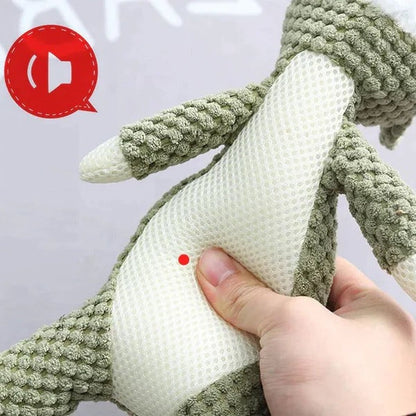 Giocattolo di peluche resistente a tema Stitch per tirare e riportare