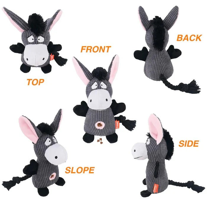 Giocattolo di peluche resistente a tema Stitch per tirare e riportare