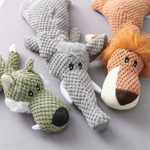 Giocattolo di peluche resistente a tema Stitch per tirare e riportare