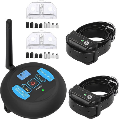 Sistema di recinzione wireless per cani con controllo remoto per l'addestramento