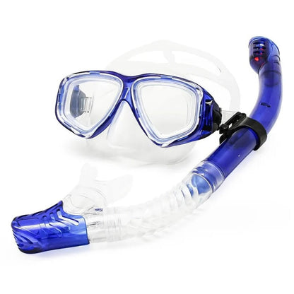 Maschera da sub con lente in vetro temperato, guarnizione in silicone e lente antinebbia