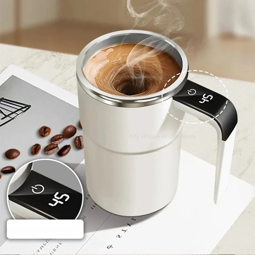 Tazza ricaricabile auto-mescolante, tazza di miscelazione automatica con display LED