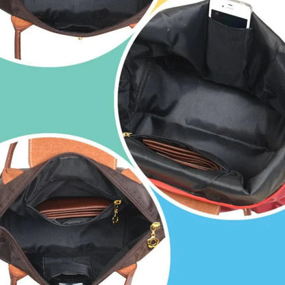 Borsa a tracolla in tessuto Oxford con design per l'uso quotidiano