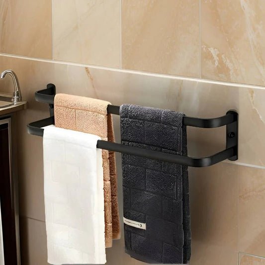 Portasciugamani da parete in alluminio stratificato per il bagno