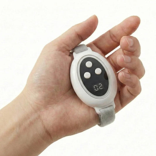 Bacchetta per terapia a impulsi a due modalità con intensità regolabile