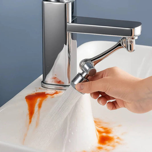 Aeratore per rubinetto girevole a 1440 gradi con filtro integrato per il risparmio idrico