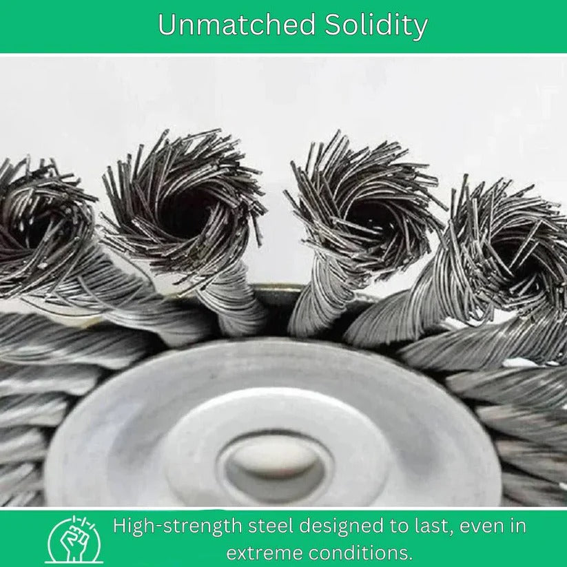 Testa di taglio in acciaio temprato per decespugliatore, bordi del prato puliti e precisi