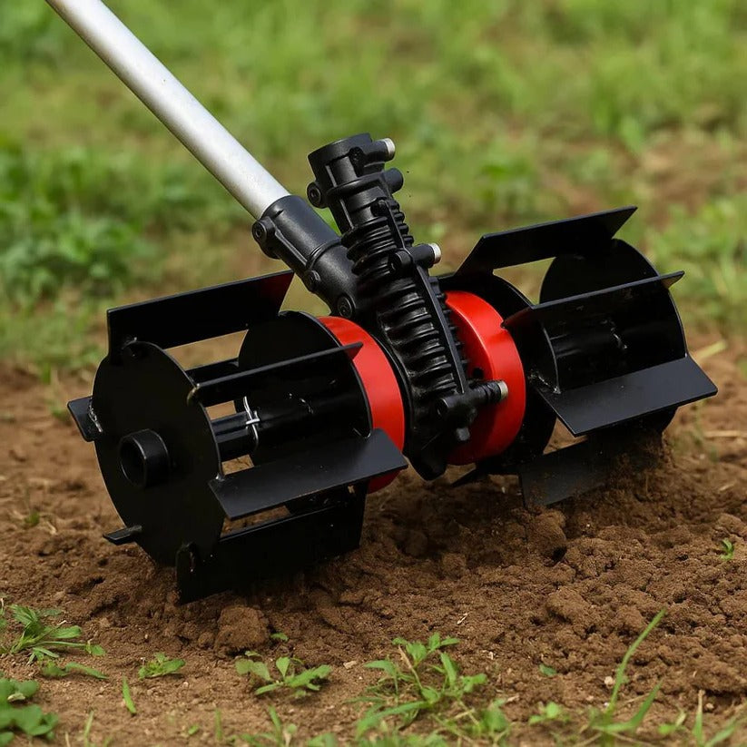 Ruota diserbante rotante per giardino: rimozione delle erbacce e manutenzione