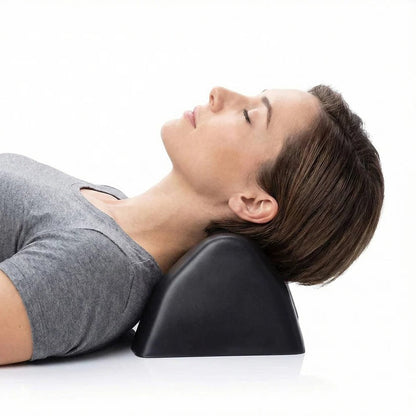 Cuscino cervicale sagomato in memory foam con fodera rimovibile e lavabile