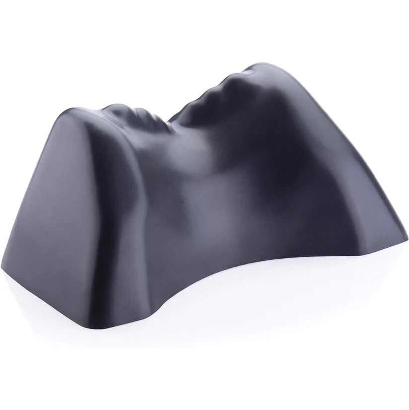 Cuscino cervicale sagomato in memory foam con fodera rimovibile e lavabile