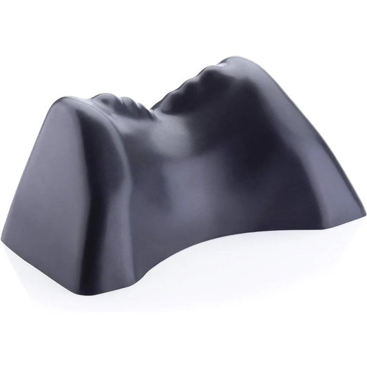 Cuscino cervicale sagomato in memory foam con fodera rimovibile e lavabile