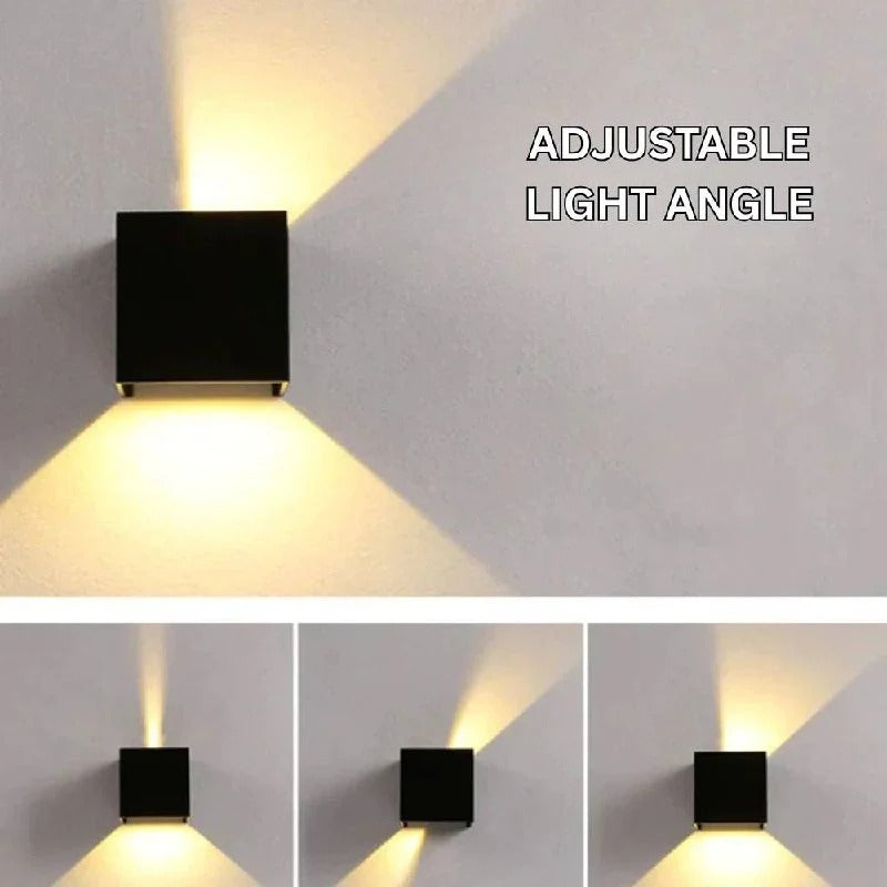 Applique da parete wireless ricaricabile con illuminazione ambientale di lusso