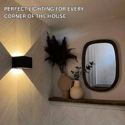 Applique da parete wireless ricaricabile con illuminazione ambientale di lusso