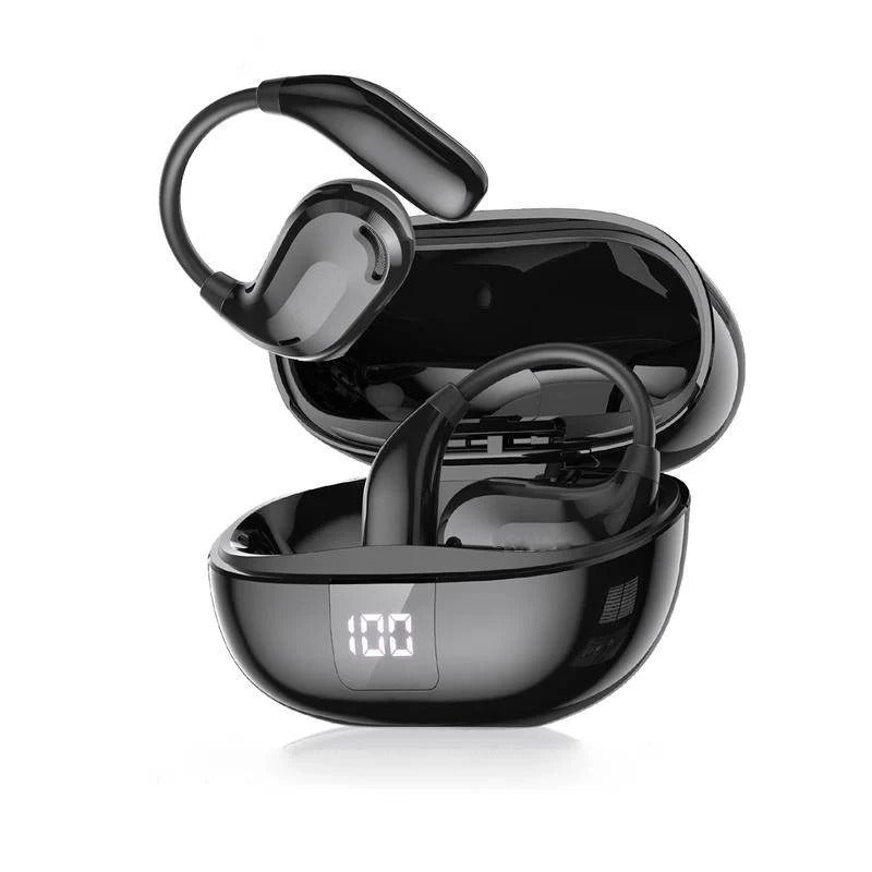 Auricolari con traduzione Bluetooth, supporto multilingue dell'app e custodia di ricarica