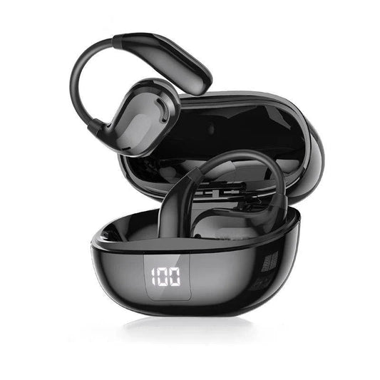 Auricolari con traduzione Bluetooth, supporto multilingue dell'app e custodia di ricarica